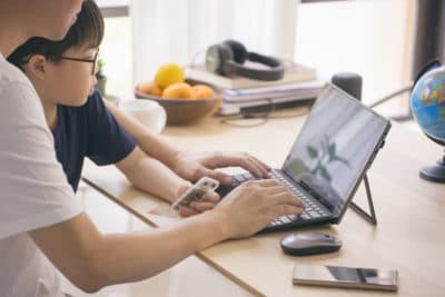 Outpatient care went virtual in the pandemic, but teletherapy was tough for some kids. (Getty Images)