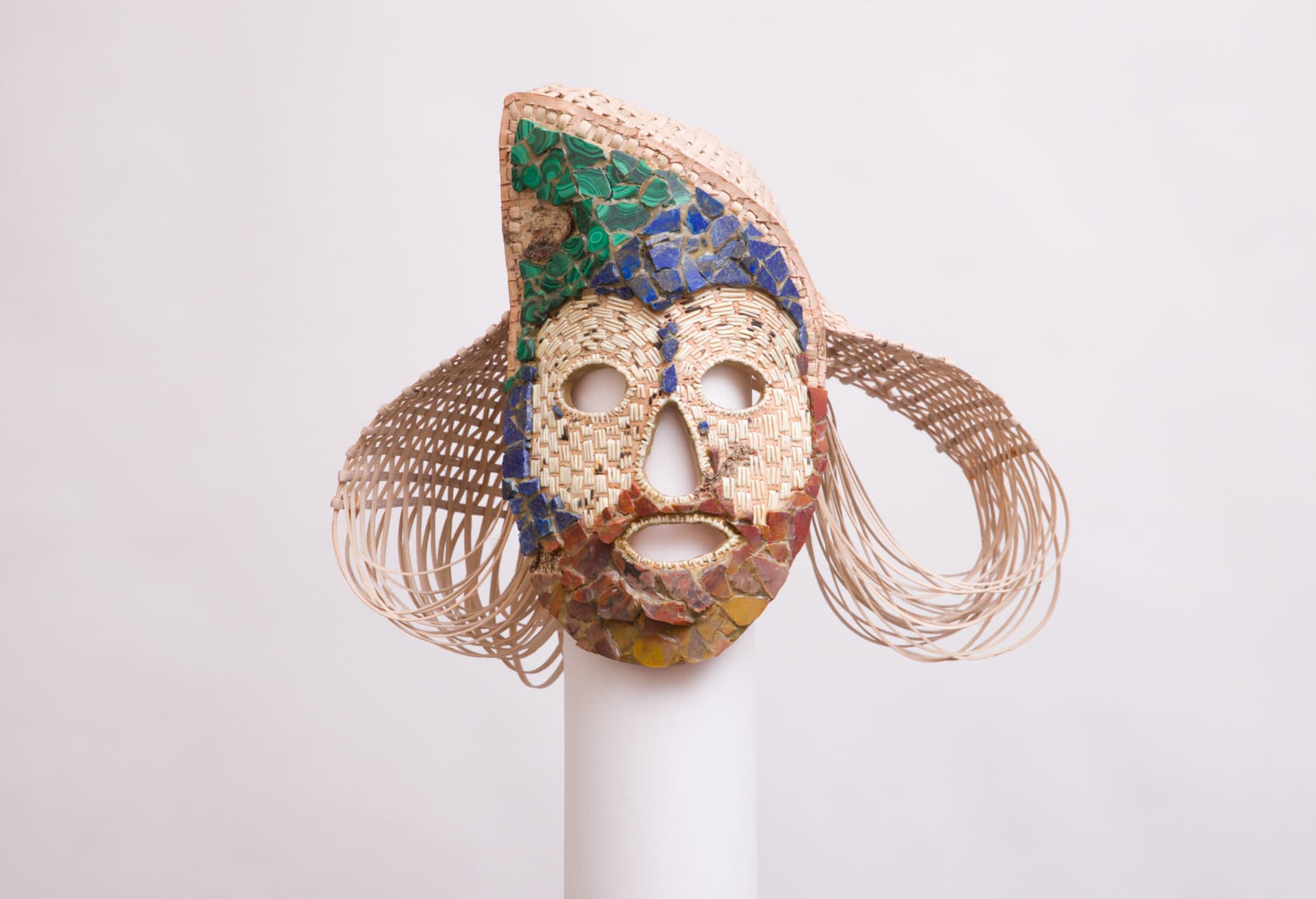 Jeffery Gibson, "The Past As Future Artifact (Mask 2)," 2020. (Courtesy Brian Barlow)