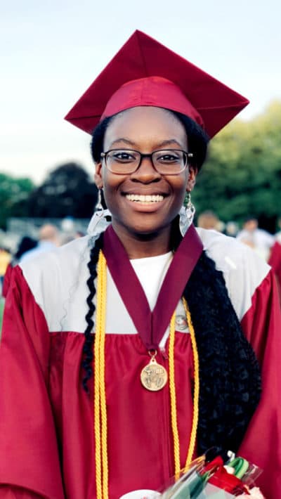 Verda Tetteh at her graduation (Kafui Yao Agboh)