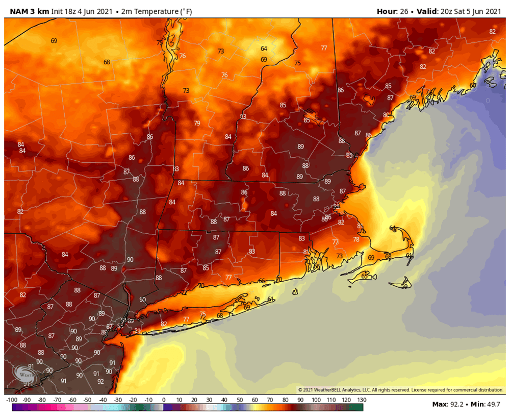 Here Comes New England S First Chance At A Heat Wave Wbur News