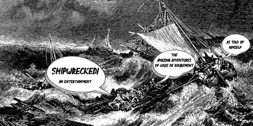 Artwork for Wellfleet Harbor Actors Theater's production of "Shipwrecked!" (Courtesy)
