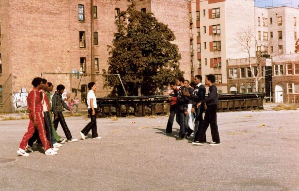 A still from Charlie Ahearn's 1982 film "Wild Style." (Courtesy Museum of Fine Arts, Boston)