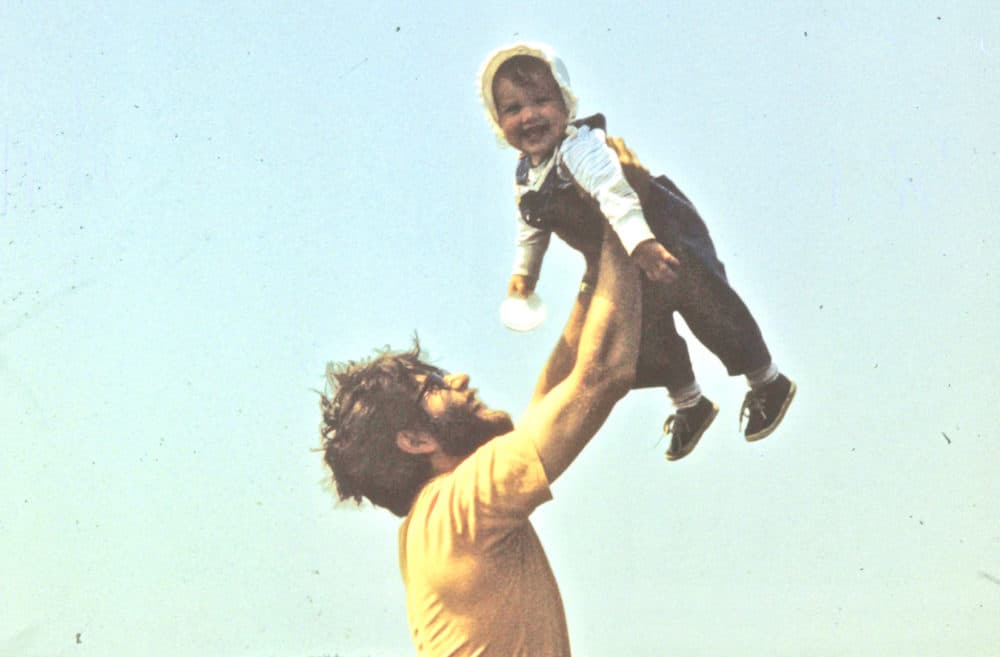 The author and her father are pictured on a hiking trip in 1975. (Courtesy Jane Roper)