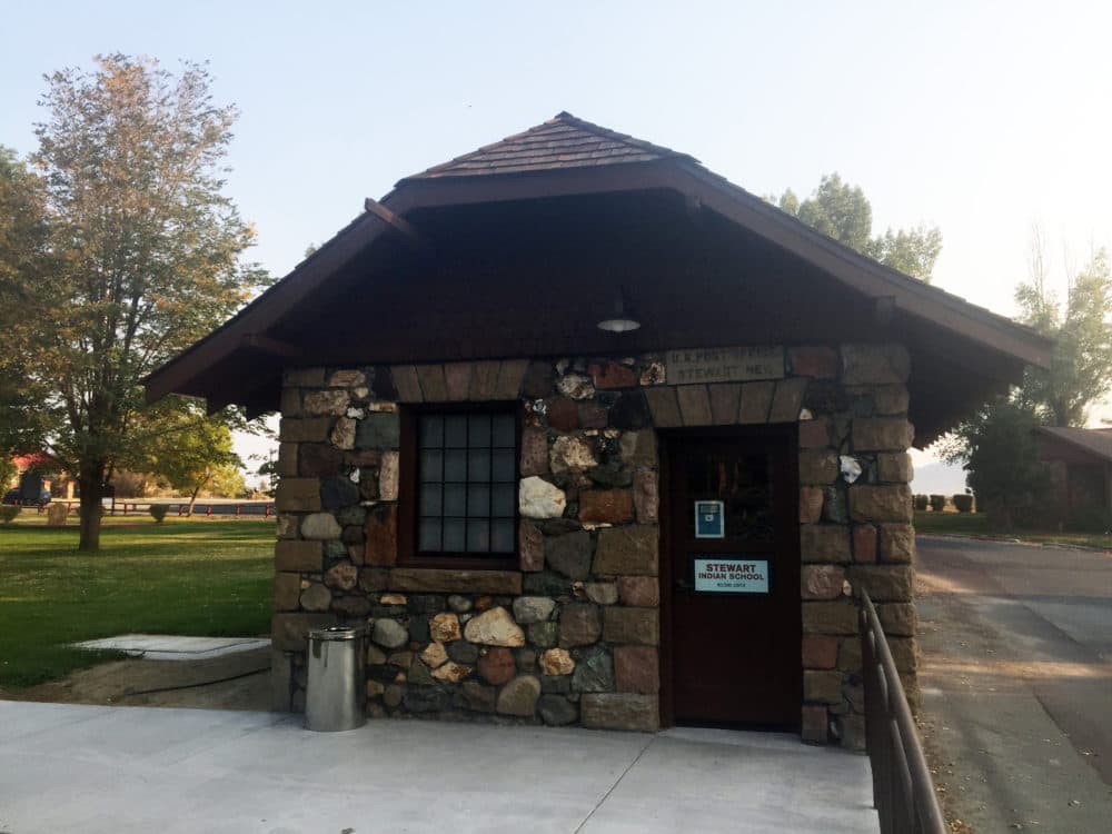 Stewart Indian School post office in Carson City, Nevada. (Photo by Chris Moran)