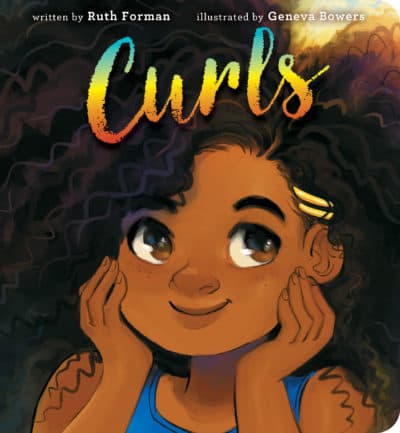 The cover of "Curls" (Illustration by Geneva Bowers)