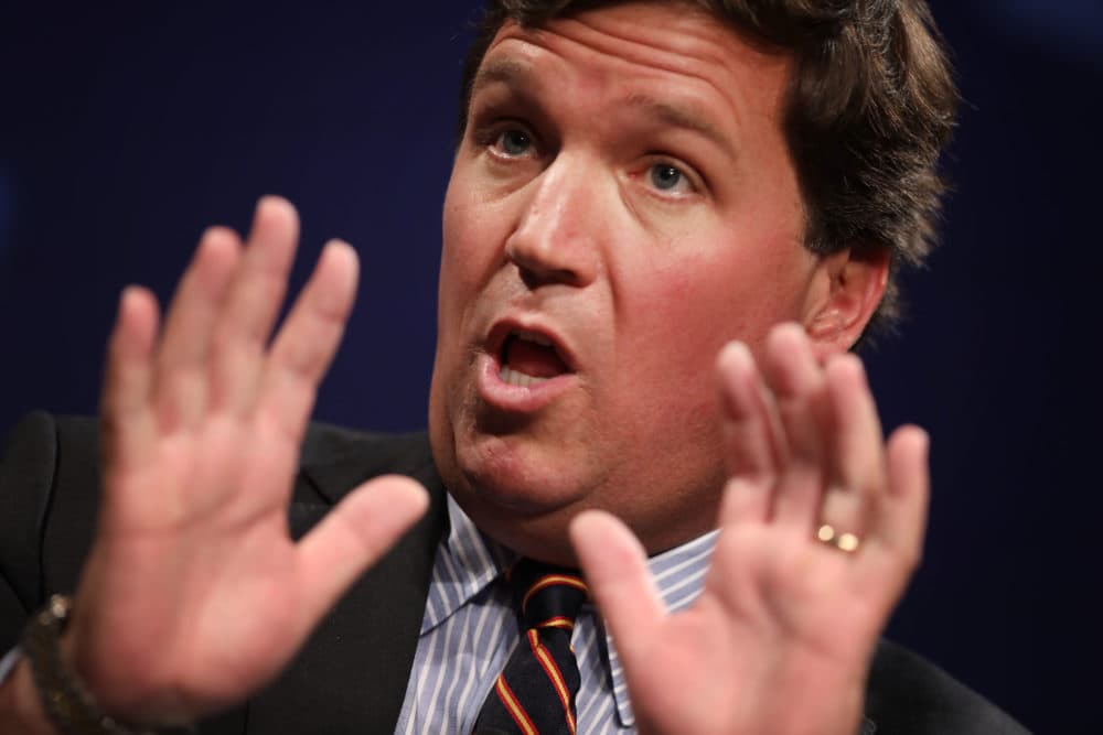 Fox News host Tucker Carlson discusses 'Populism and the Right' during the National Review Institute's Ideas Summit at the Mandarin Oriental Hotel March 29, 2019 in Washington, DC. (Chip Somodevilla/Getty Images)
