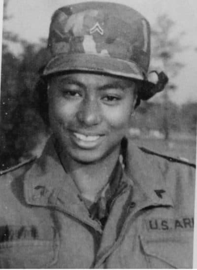 Marjorie Roberts during her service (Courtesy of Marjorie Roberts)