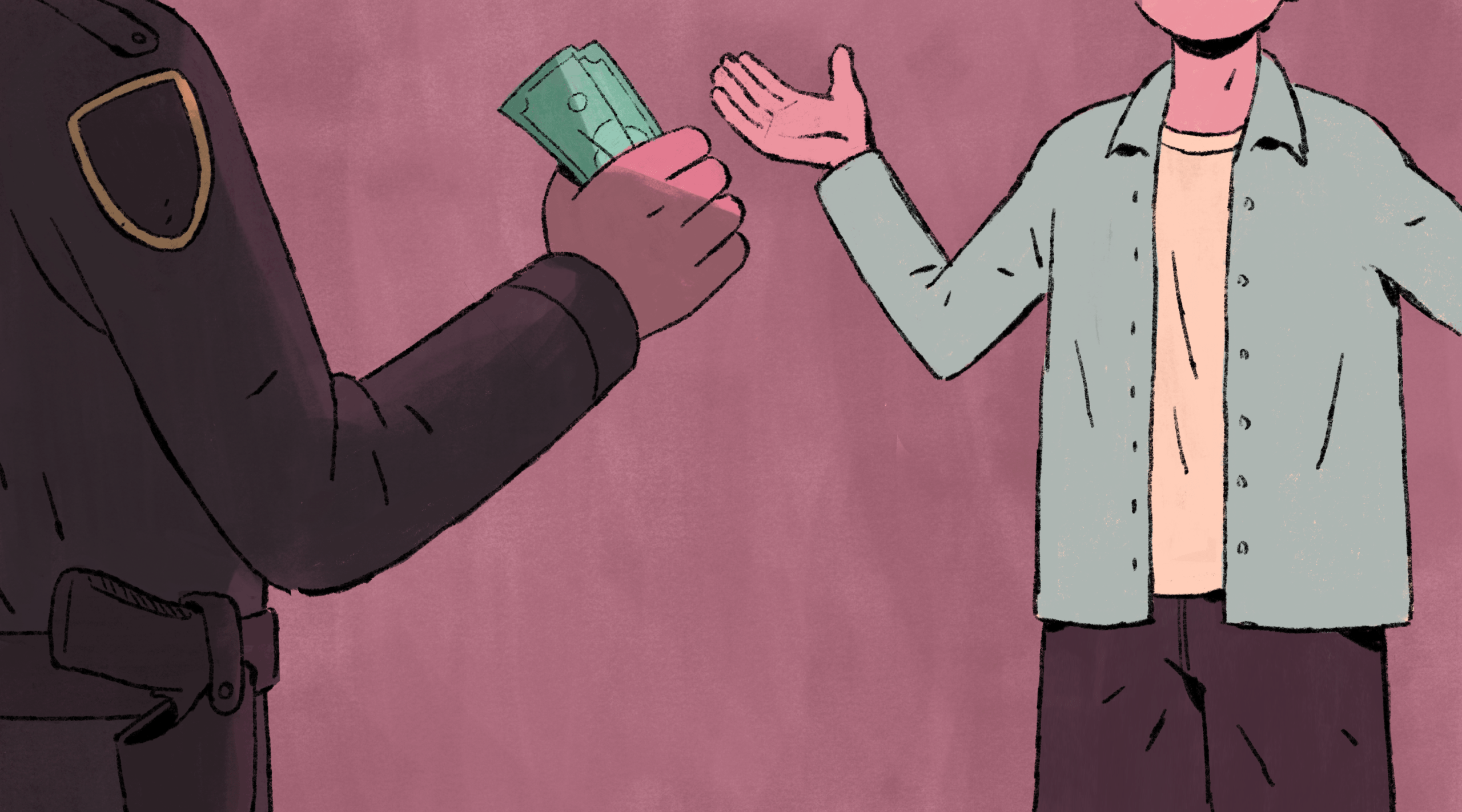 The Massachusetts forfeiture law was originally aimed at breaking up large drug rings. However, WBUR's analysis found that more than half of seizures in recent Worcester County forfeiture cases were for less than $500. (Sophie Morse for WBUR)