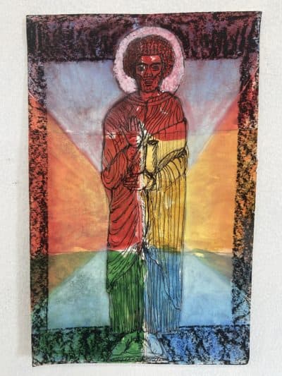 Marlon Forrester, "StLeRoiJones23" (work in progress), 2021. (Courtesy the artist and ICA)