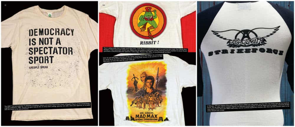 A selection of shirts from "Off Our Backs." (Courtesy)