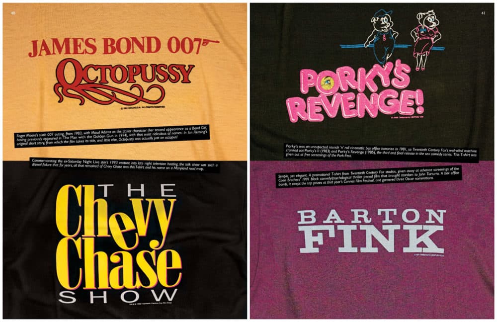 A selection of shirts from "Off Our Backs." (Courtesy)