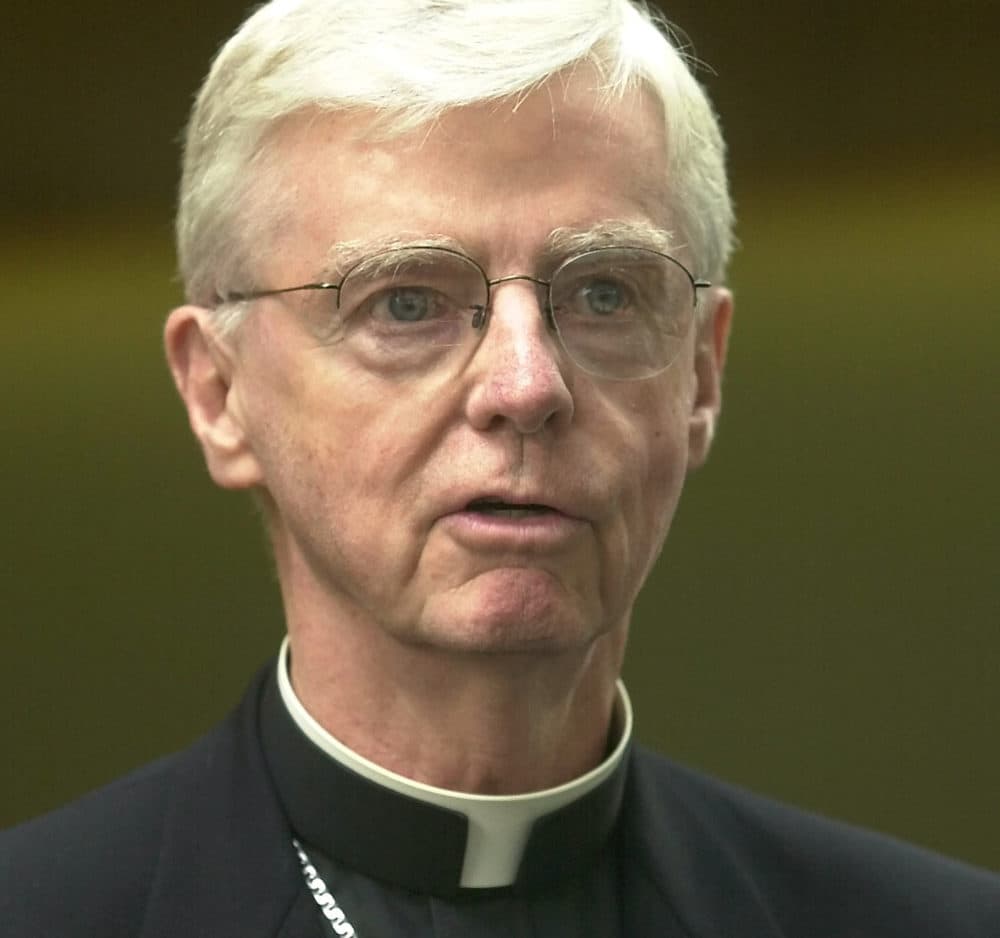 New Hampshire Bishop John McCormack in Manchester, New Hampshire, in a 2002 photo. (Jim Cole/AP)