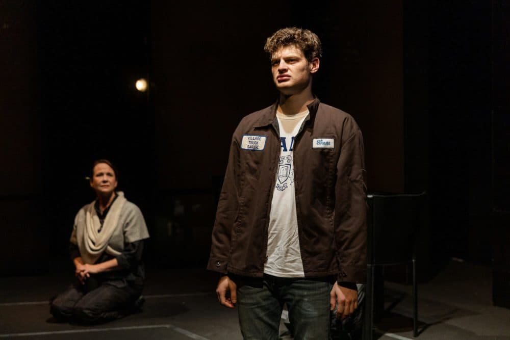 Jennifer Rohn and Nathan Malin in Adam Rapp's "The Sound Inside" at SpeakEasy Stage. (Courtesy Nile Scott Studios)