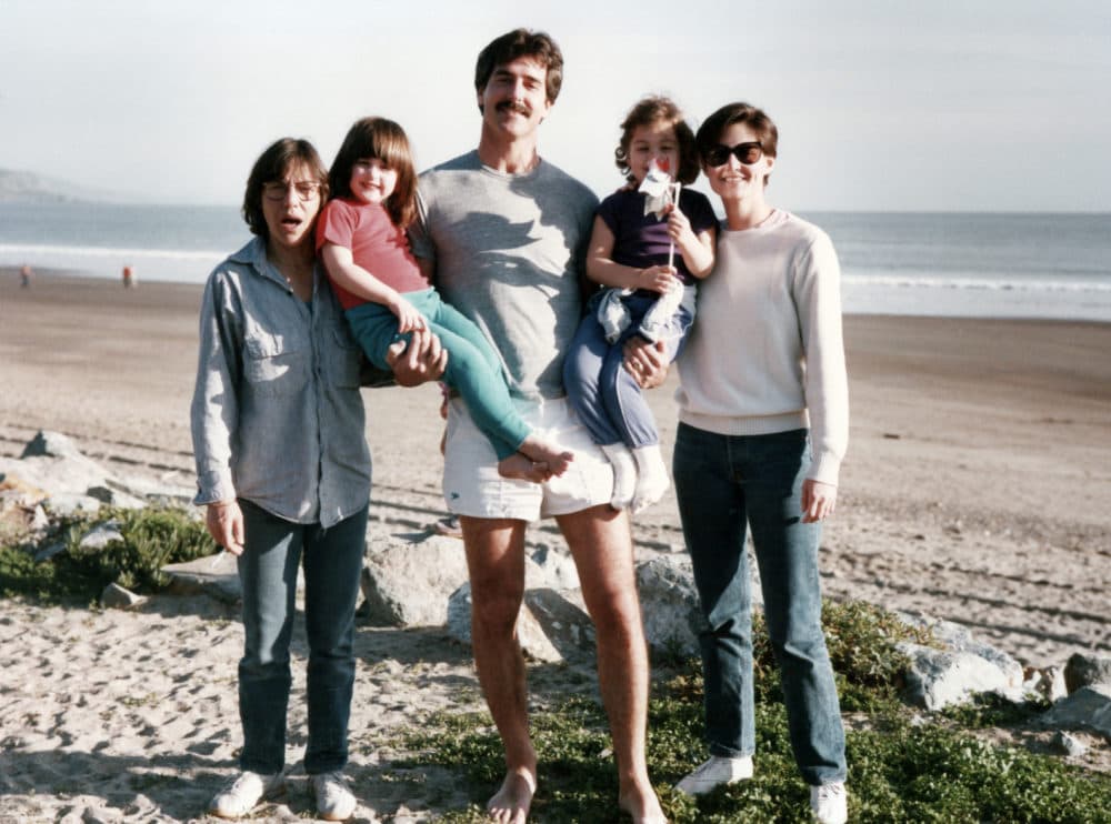 Sandy Russo, Ry Russo-Young, Tom Steel, Cade Russo-Young and Robin Young (Courtesy of HBO)