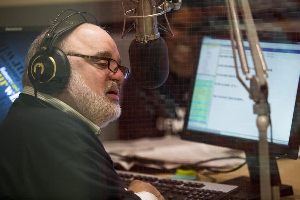 WBUR's Bob Oakes. (Jesse Costa/WBUR)