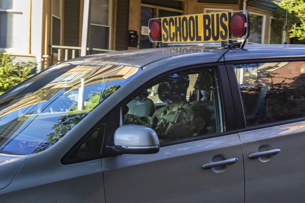 The National Guard Is Easing School Bus Struggles Districts Say So Are New Spanish Language Driver Tests Wbur News