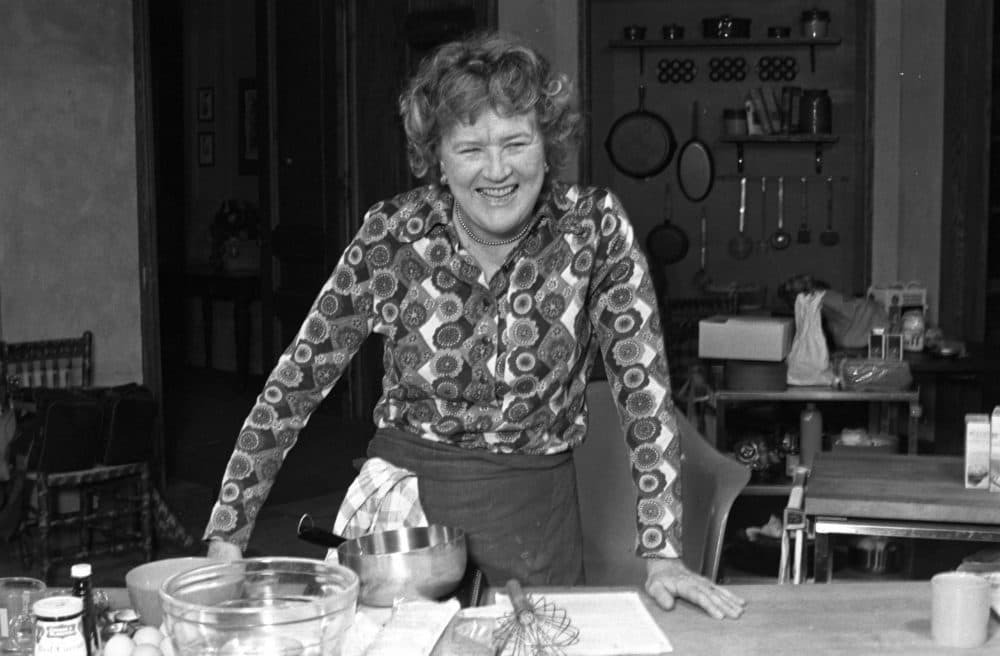 Julia Child on the set of her cooking show, "The French Chef." (Courtesy Fairchild Archive/Penske Media/Shutterstock)