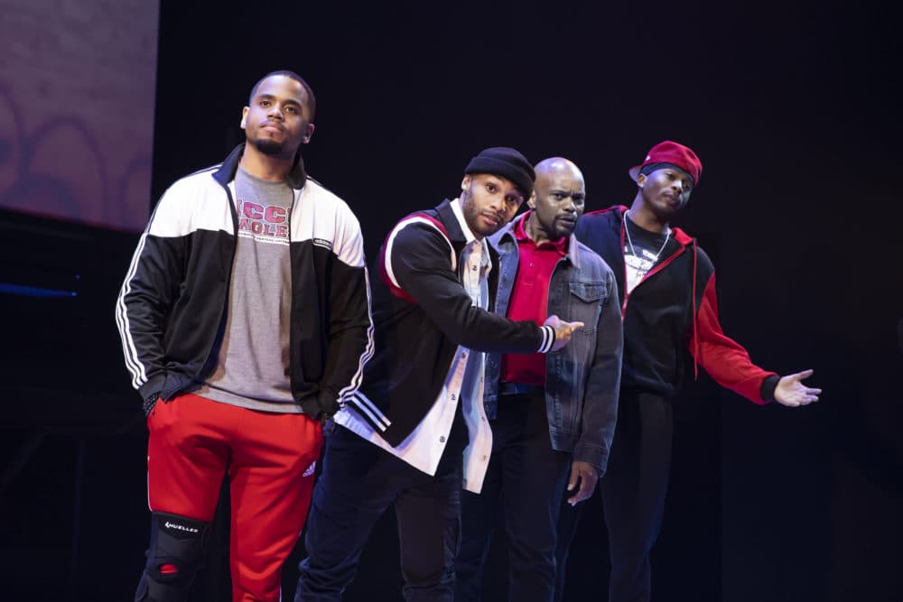 Left to Right: Tristan Mack Wilds, Dyllón Burnside, Forrest McClendon, Da'Vinchi in