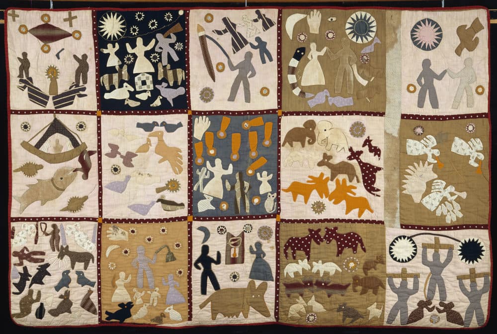 Harriet Powers, "Pictorial quilt." (Courtesy Museum of Fine Arts Boston)