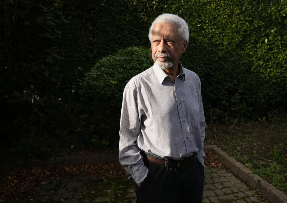 Tanzanian writer Abdulrazak Gurnah poses for a photo at his home in Canterbury, England, on Oct. 7, 2021. Gurnah was awarded the 2021 Nobel Prize for Literature. The Swedish Academy said the award was in recognition of his "uncompromising and compassionate penetration of the effects of colonialism." (Frank Augstein/AP)