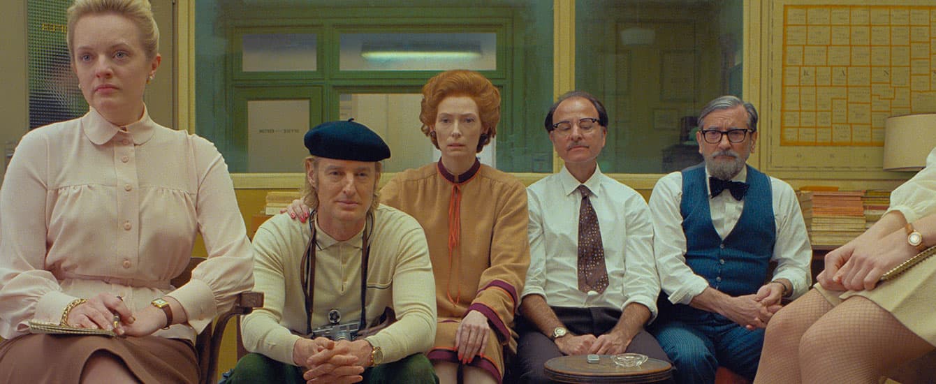A still from Wes Anderson's film &quot;The French Dispatch.&quot; (Courtesy Searchlight Pictures)
