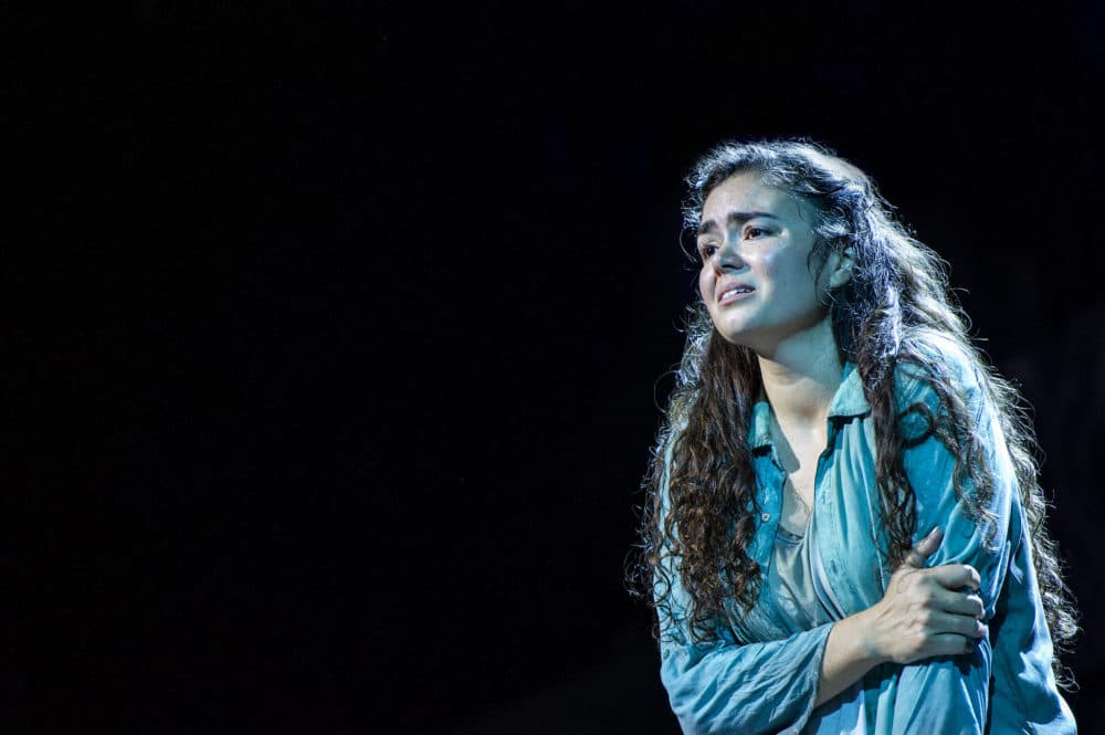 Ashley Pérez Flanagan plays Giselle, who dreams of avenging her parents' murders, in Barrington Stage Company's "A Crossing: A Dance Musical." (Courtesy Daniel Rader)