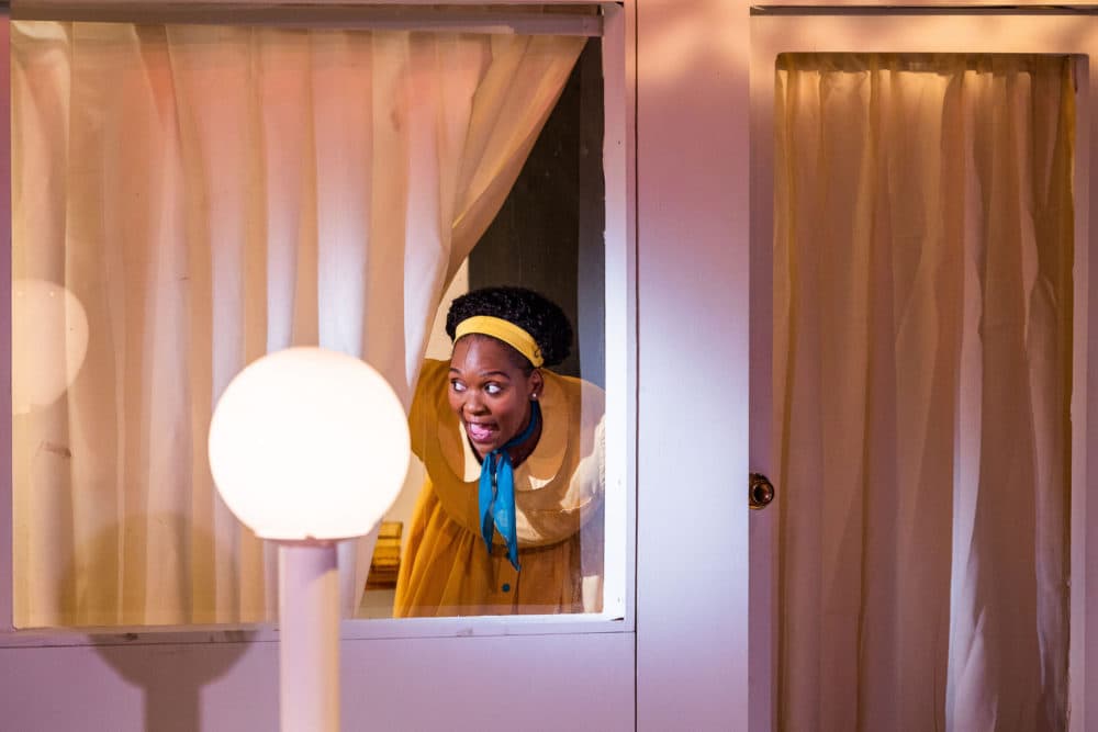 Jasmine M. Rush in "Queens Girl in the World" at Central Square Theater. (Courtesy Nile Scott Studios)