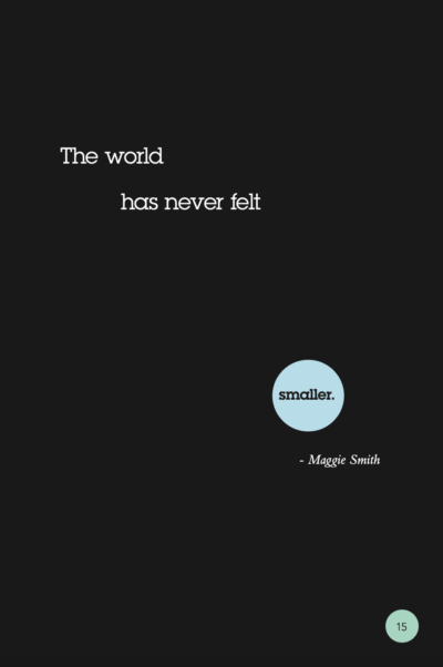 Six-word excerpt by Maggie Smith (Courtesy)