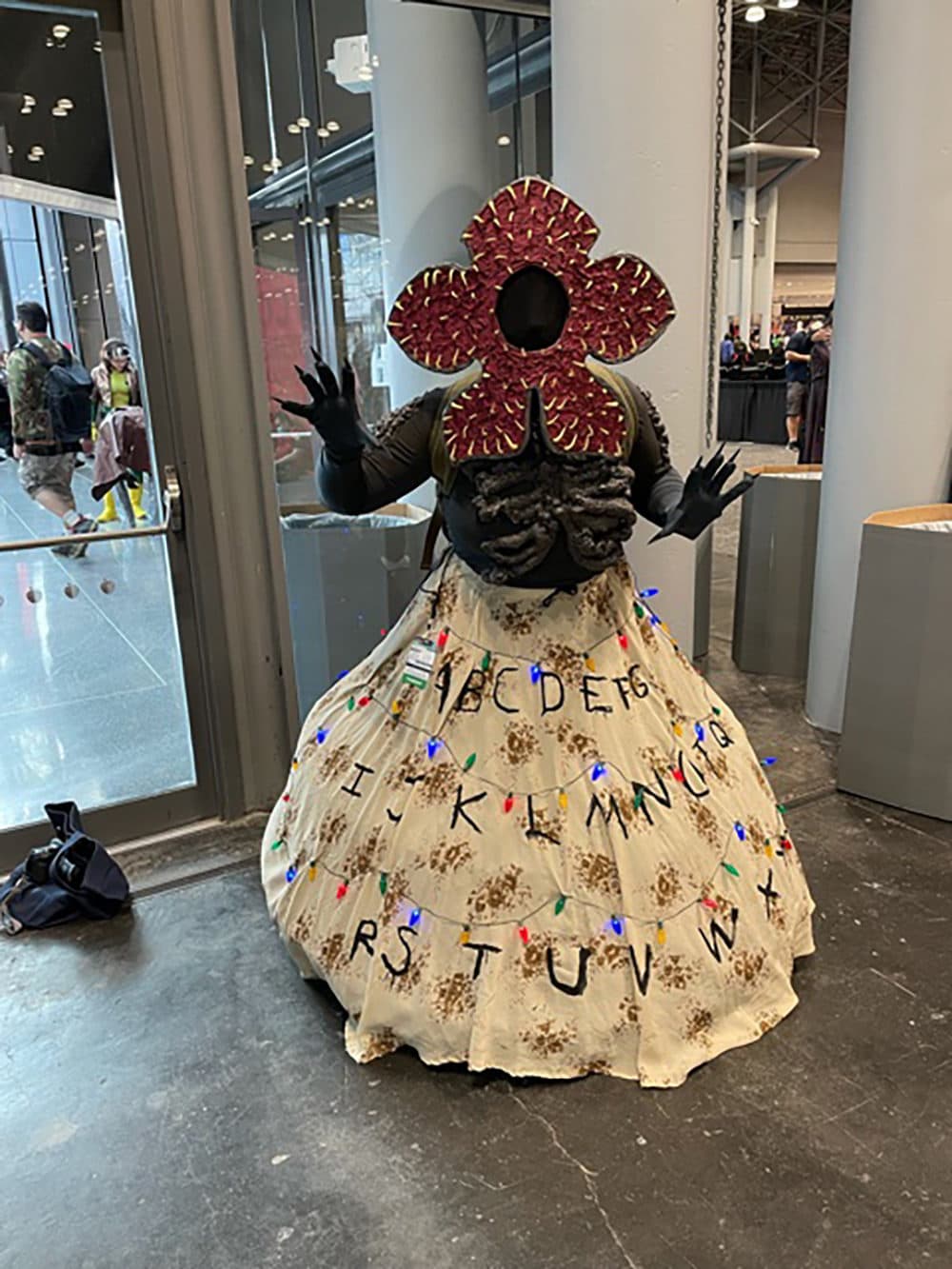 "Stranger Things" costume at Comic Con. (Petra Mayer)