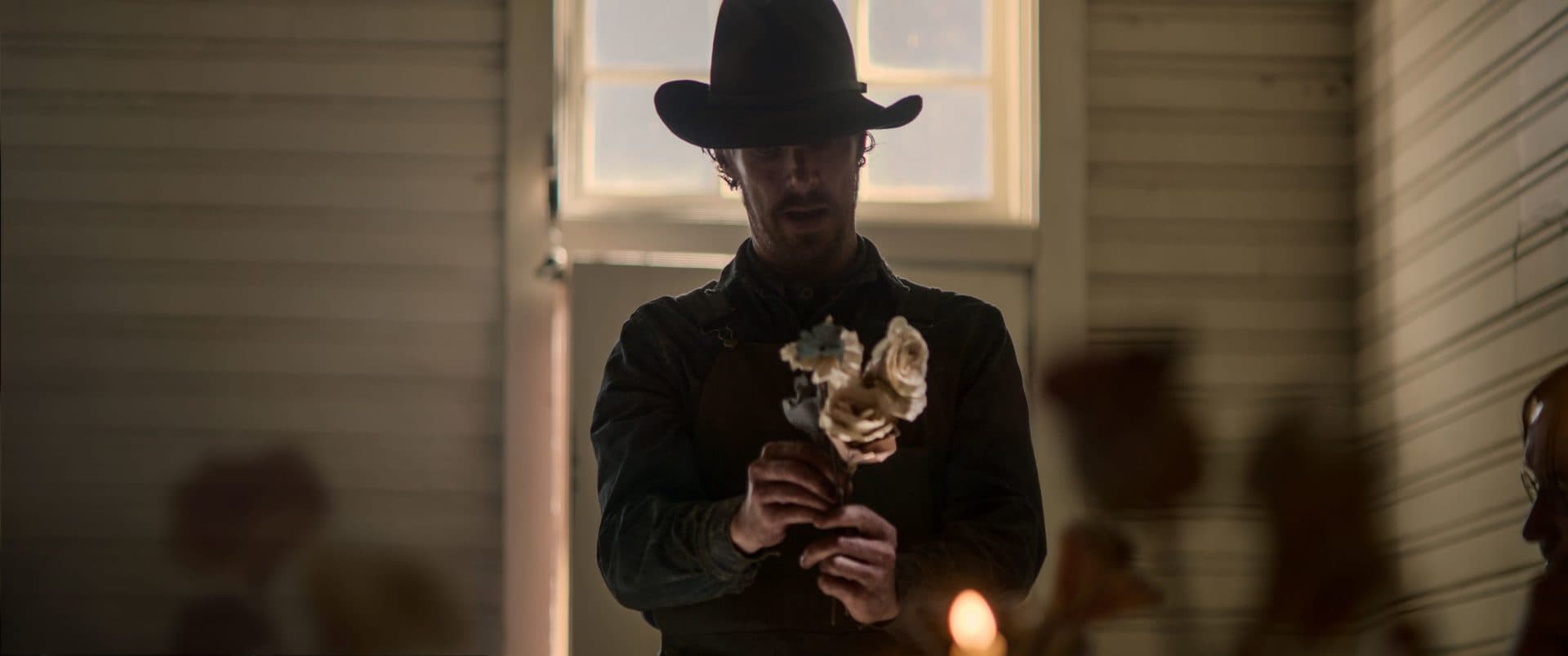 Benedict Cumberbatch in "The Power of the Dog." (Courtesy Netflix)
