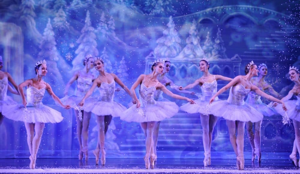 Mosco Ballet's "Waltz of the Snow Forest" from "Great Russian Nutcracker." (Courtesy Moscow Ballet)