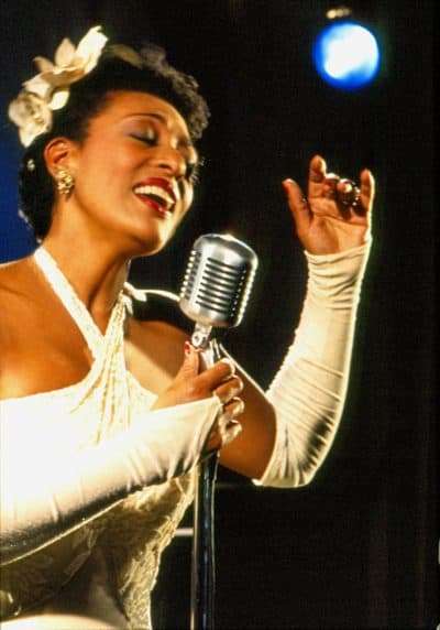 Gail Nelson as Billie Holiday in "Lady Day at Emerson's Bar and Grill," the initial offering of Barrington Stage Company. (Courtesy Barrington Stage Company)