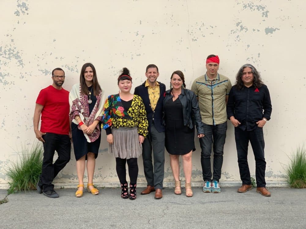 The "Sweet Land" creative team. (Courtesy)