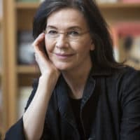 Louise Erdrich at her bookstore, Birchbark Books, in Minneapolis, Minn., on May 5, 2016. (Photo by Jenn Ackerman)