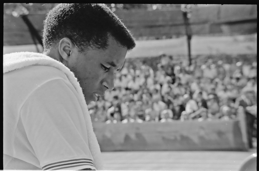 Arthur Ashe (Photo by Roland Scherman/Provided courtesy of "Citzen Ashe" for CNN Films Dogwoof)