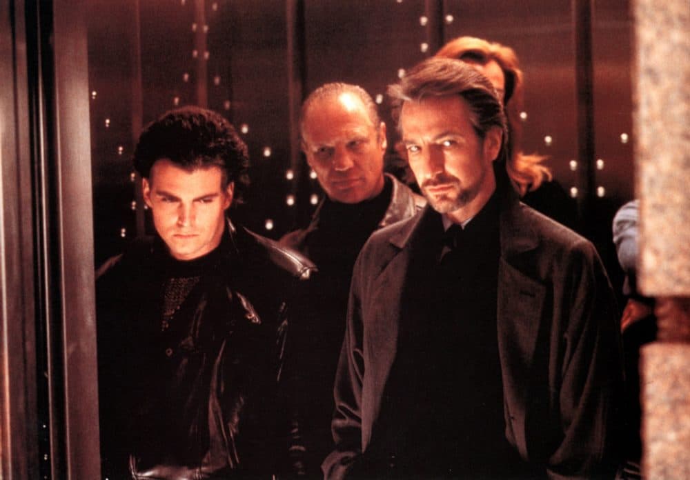 Alan Rickman (right) in John McTiernan's film "Die Hard." (Courtesy Twentieth Century Fox)