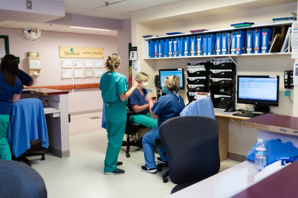 Staff at Monadnock Community Hospital. (Courtesy Monadnock Community Hospital)