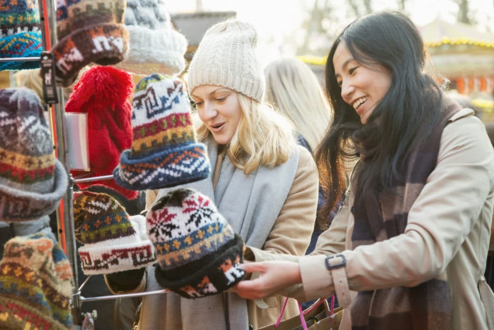 Shop the holiday markets for handmade items while supporting local artisans. (Betsie Van der Meer/Getty Images)