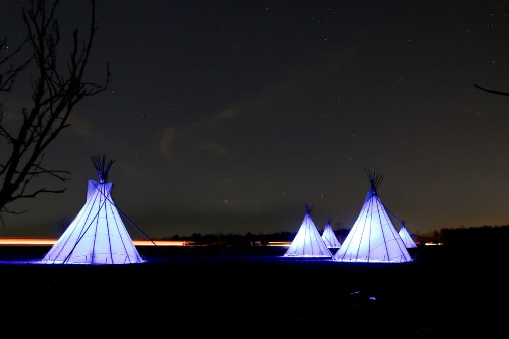 A shot of the "Passage of Peace" art installation. (Oneida Nation)