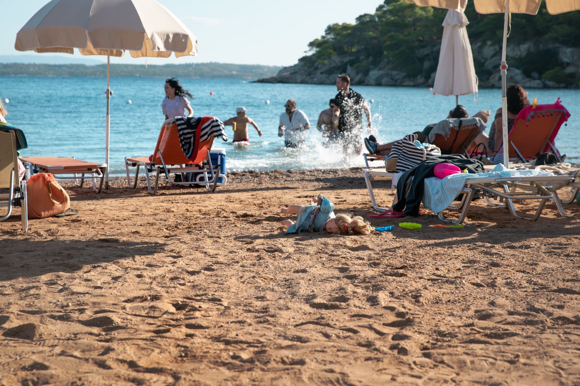 A still from director Maggie Gyllenhaal’s "The Lost Daughter." (Courtesy Yannis Drakoulidis/Netflix)