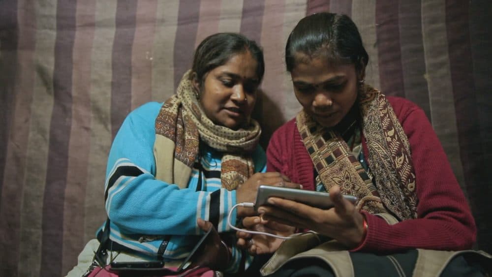 Meera (left) and Shyamkali in