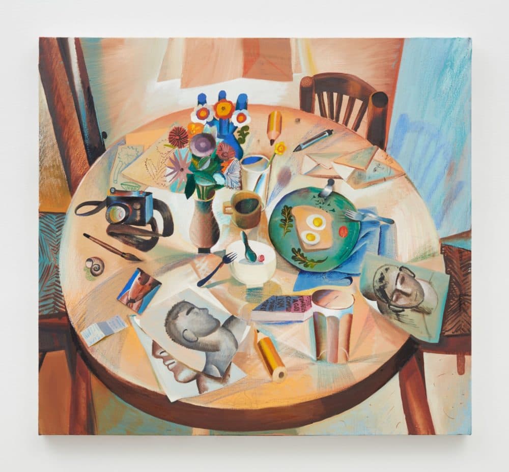 Louis Fratino, "My Meal," 2019. (Courtesy Sikkema Jenkins & Co., New York)