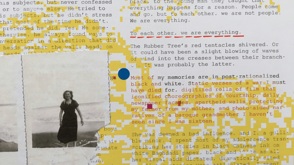 Raafat Majzoub, "Manuscript Brussels" (Courtesy of the artist)
