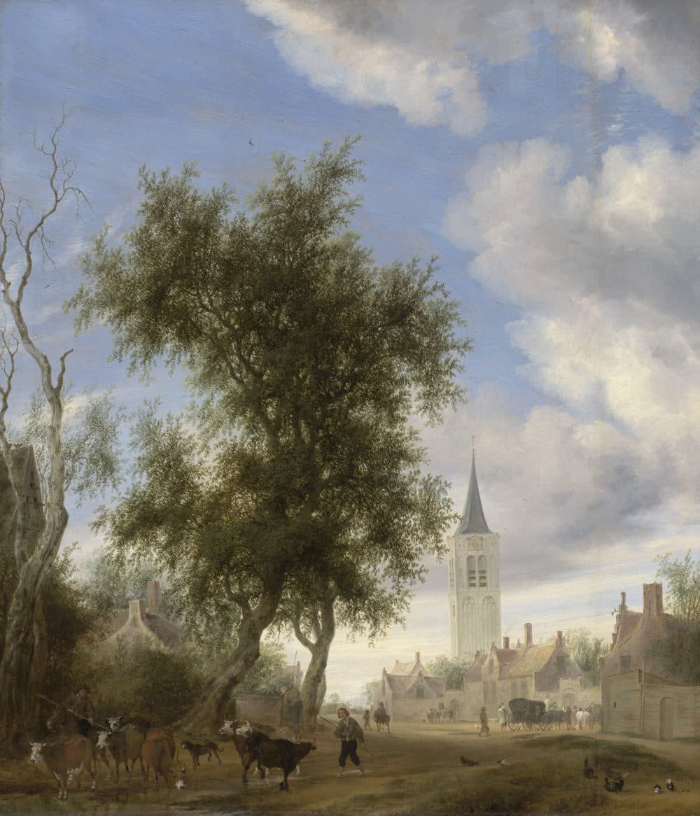 The MFA acquired "View of Beverwijk" (1646) by Salomon van Ruysdael in 1982 with an incomplete provenance. (Courtesy Museum of Fine Arts, Boston/Charles H. Bayley Picture and Painting Fund and Henry H. and Zoe Oliver Sherman Fund)