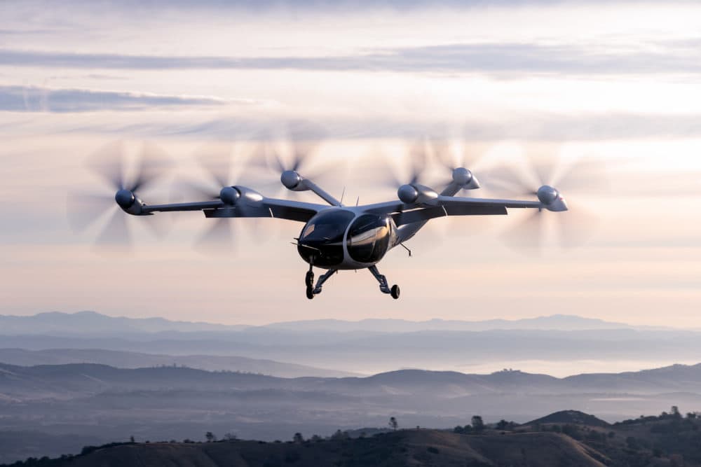 Joby Aviation aircraft takes flight. (Joby Aviation )