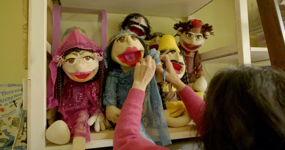 Shlomit Tripp's puppets. (Courtesy)