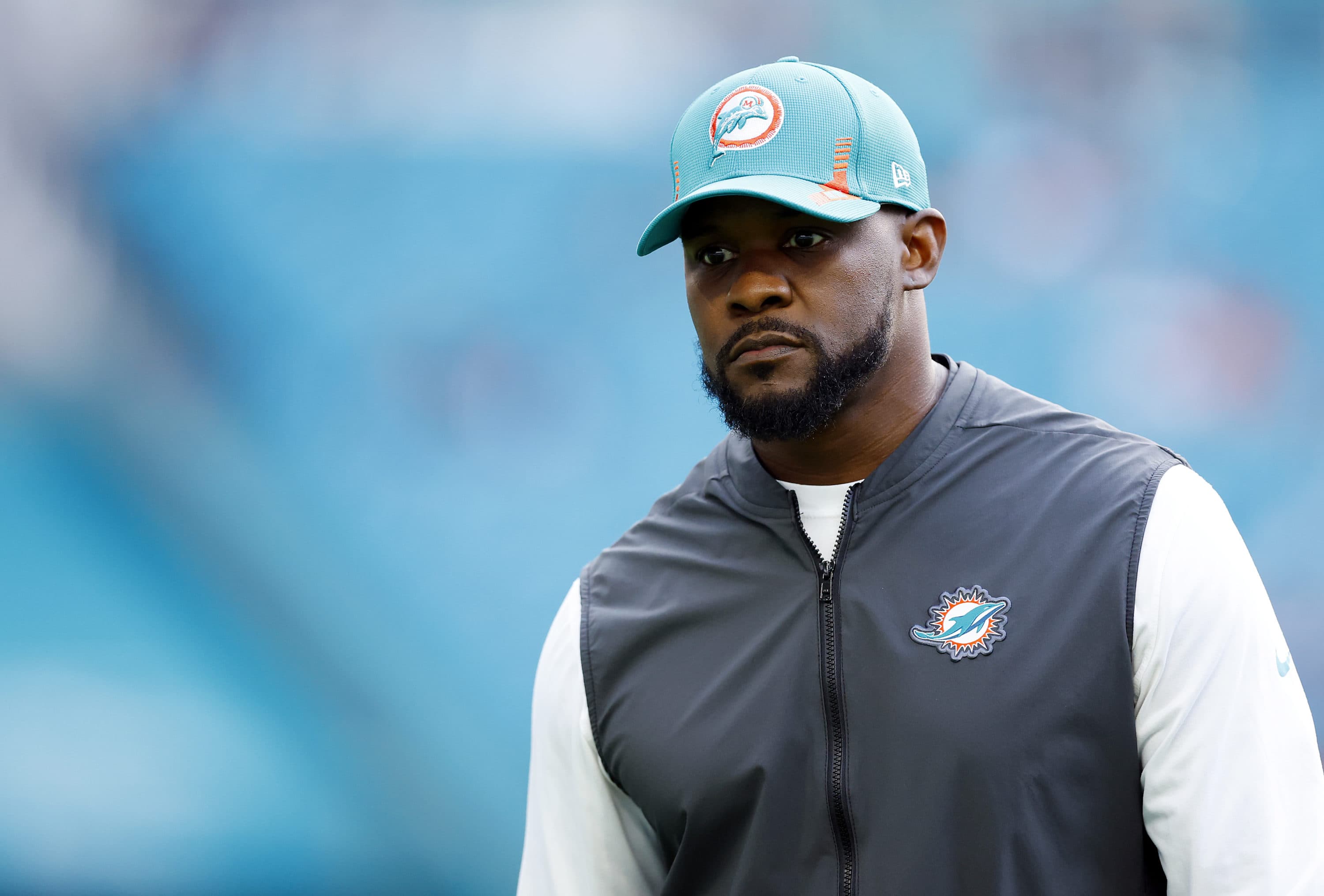 Brian Flores sues NFL and three teams for racial discrimination : NPR