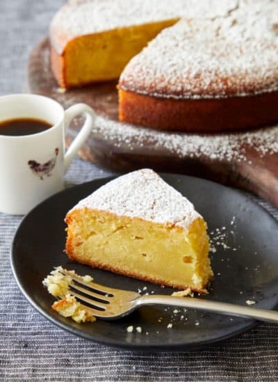 Orange brandy olive oil cake from "The Fresh Eggs Daily Cookbook" by Lisa Steele. (Tina Rupp)