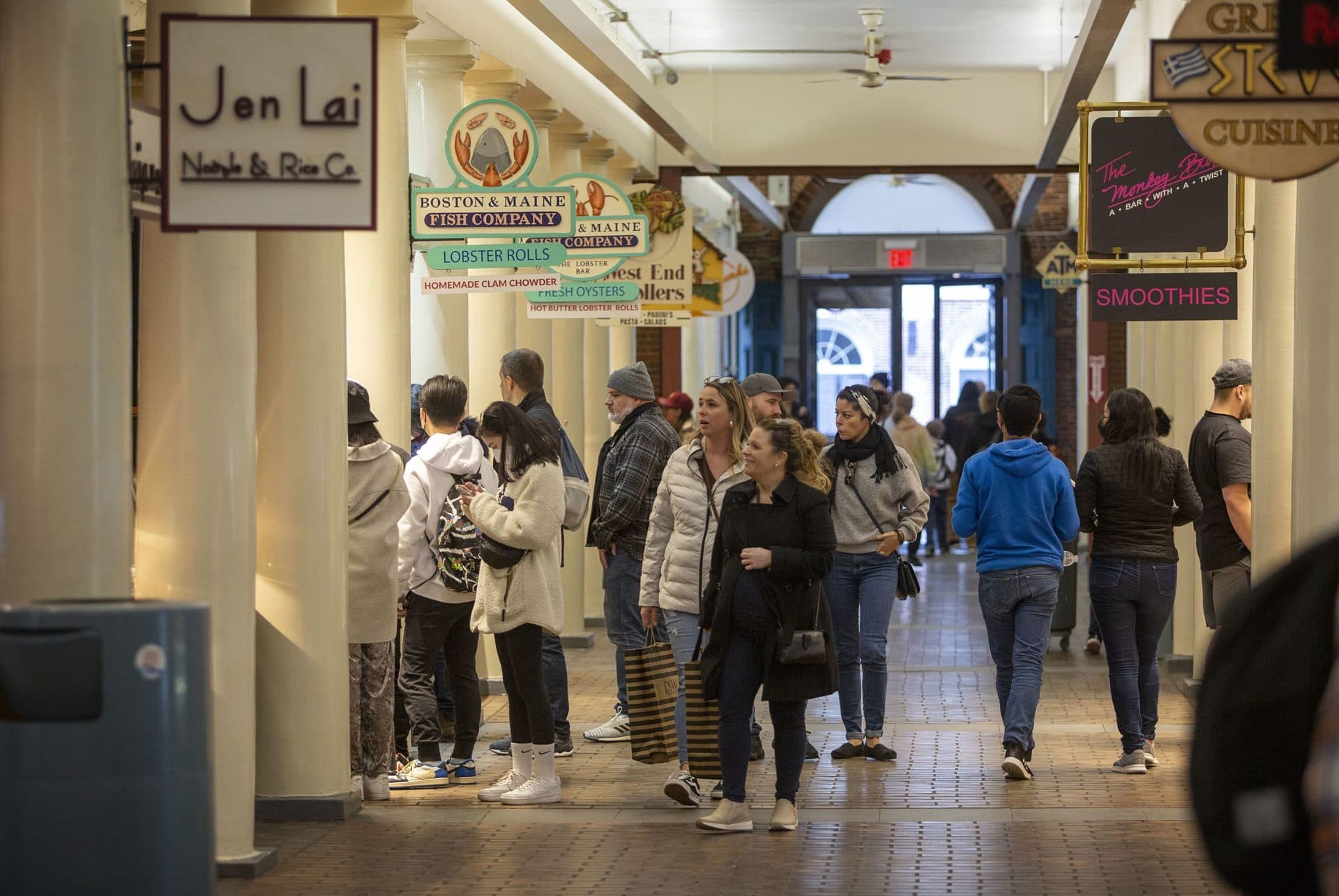 Faneuil Hall merchants try to make up for 2 lost years as patrons