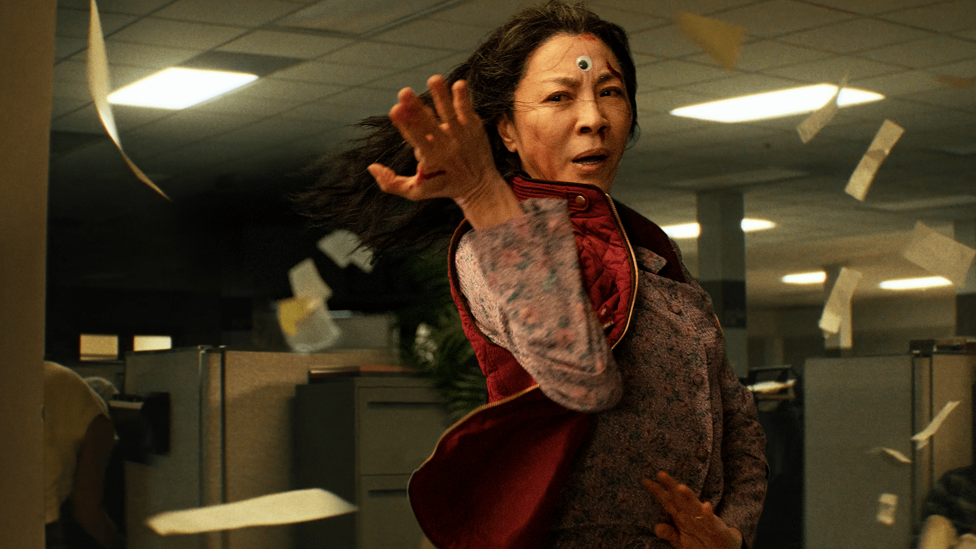 Michelle Yeoh in "Everything Everywhere All at Once." (Courtesy A24)